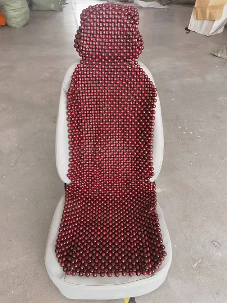 Wood Bead Single Piece Universal Seat Cover